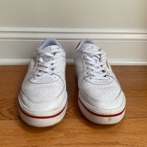 PUMA CA PRO HERITAGE TRAINER 375811-02 WHITE/RED MENS ATHLETIC CASUAL SHOES